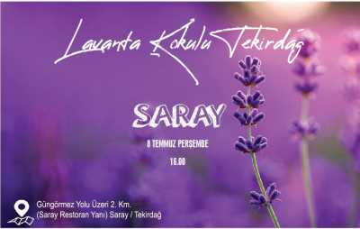 Lavanta Kokulu Tekirdağ-Saray